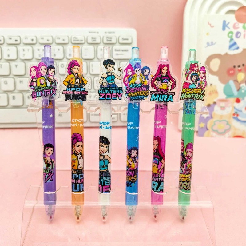 Office Supply Office Stationery Items - New Anime Cartoon 0.5mm Black Pen