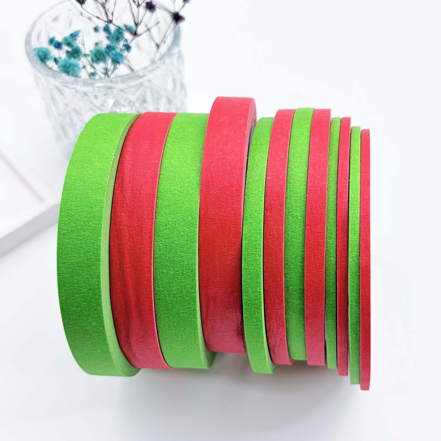 Label Printer Tape - 3 Pack Green Painters Tape -