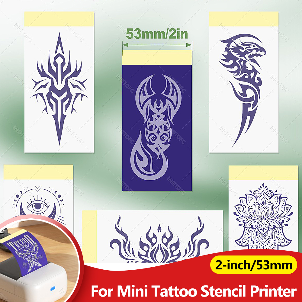 Carbon Copy Book - Mini Tattoo Paper Carbon 53mm Tattoo