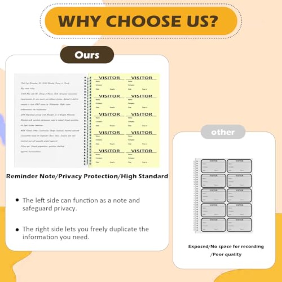 Pack Visitor Badges with Carbo - огляд і ціна Carbon Copy Book