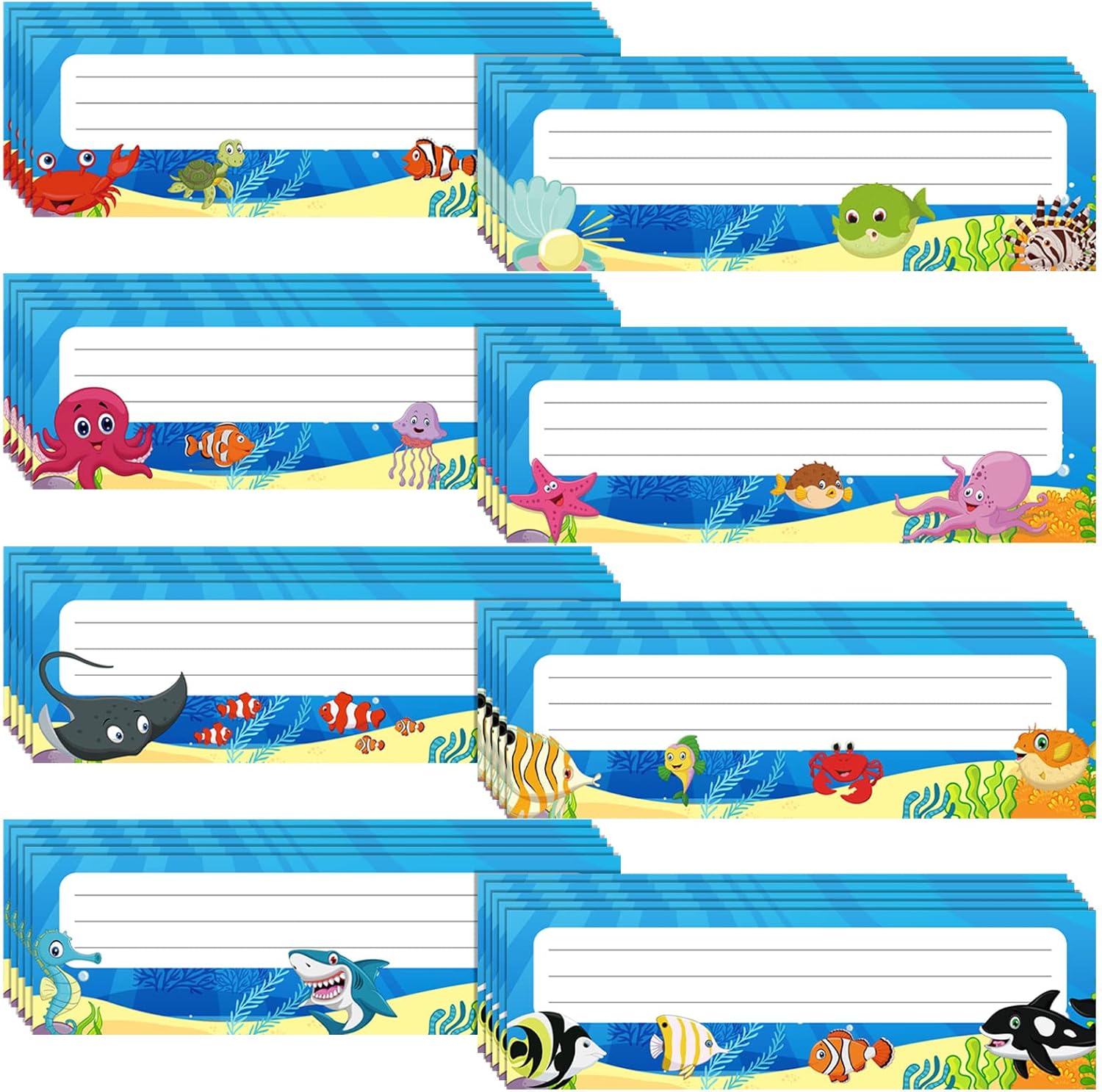 40 Sea Themed Name Plates for  - огляд і ціна Desk Name Plate
