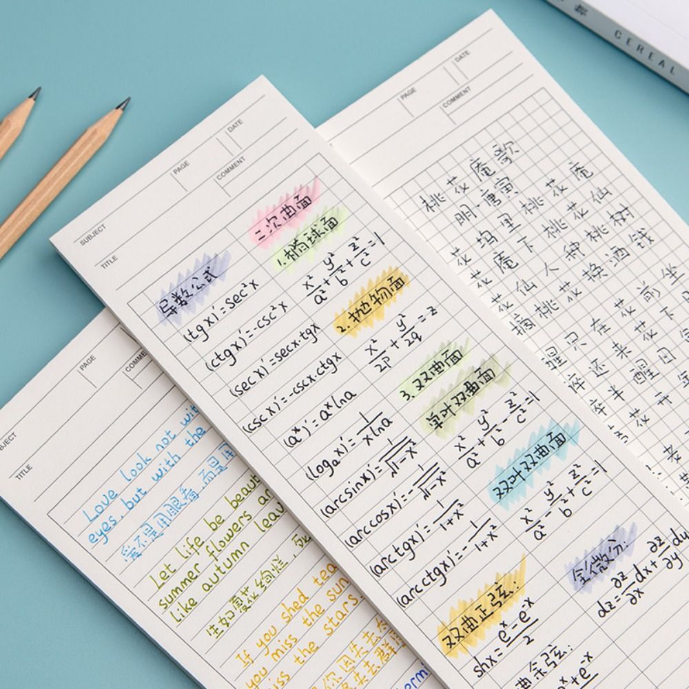 Simple Non-sticky Long Notepad - огляд і ціна Graph Paper Pad