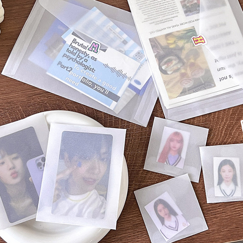 10PCS Semi-transparent Sulfuri - огляд і ціна Letter Envelope Kraft