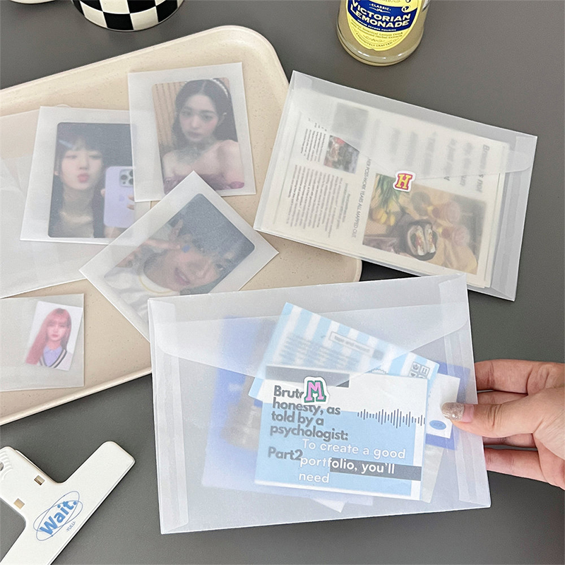 10PCS Semi-transparent Sulfuri - огляд і ціна Letter Envelope Kraft