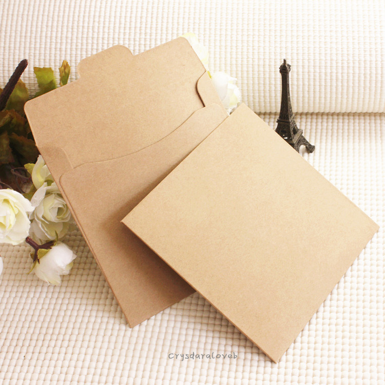 50/100Pcs Brown Vintage Kraft  - огляд і ціна Letter Envelope Kraft