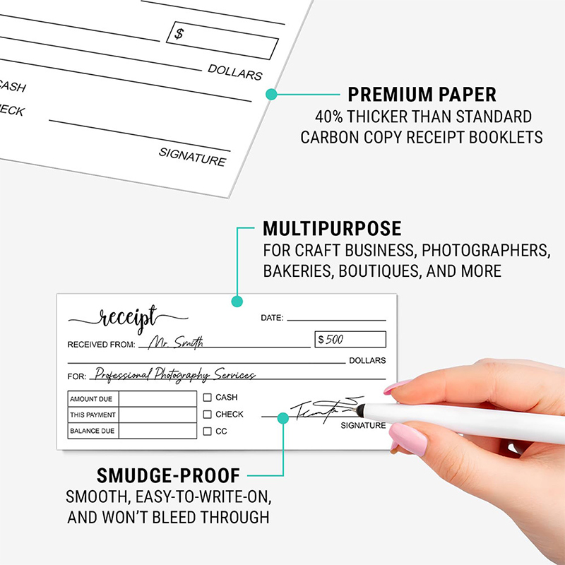 1 Receipt Book Carbonless Pape - огляд і ціна Carbon Copy Book