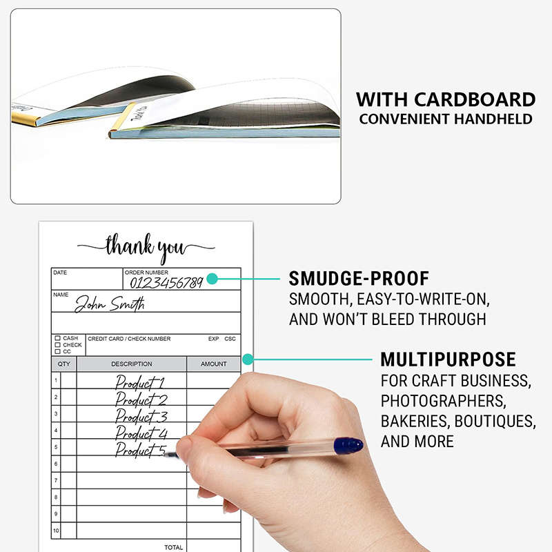 1 Receipt Book Carbonless Pape - огляд і ціна Carbon Copy Book