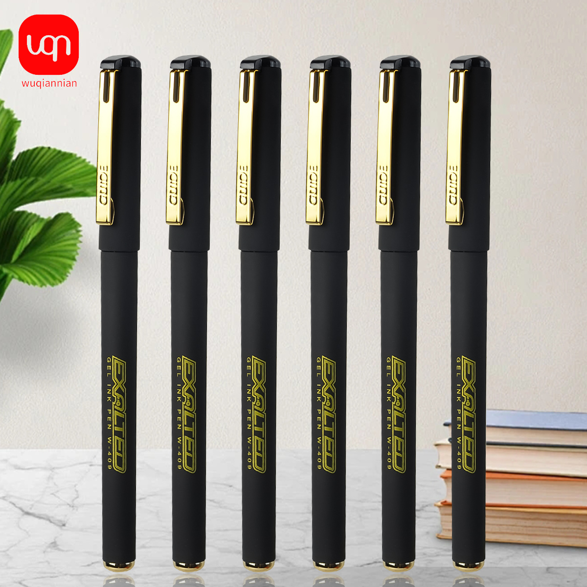 WQN-4/8/12pcs Simple Black Gel - огляд і ціна Stationery Supplies Business