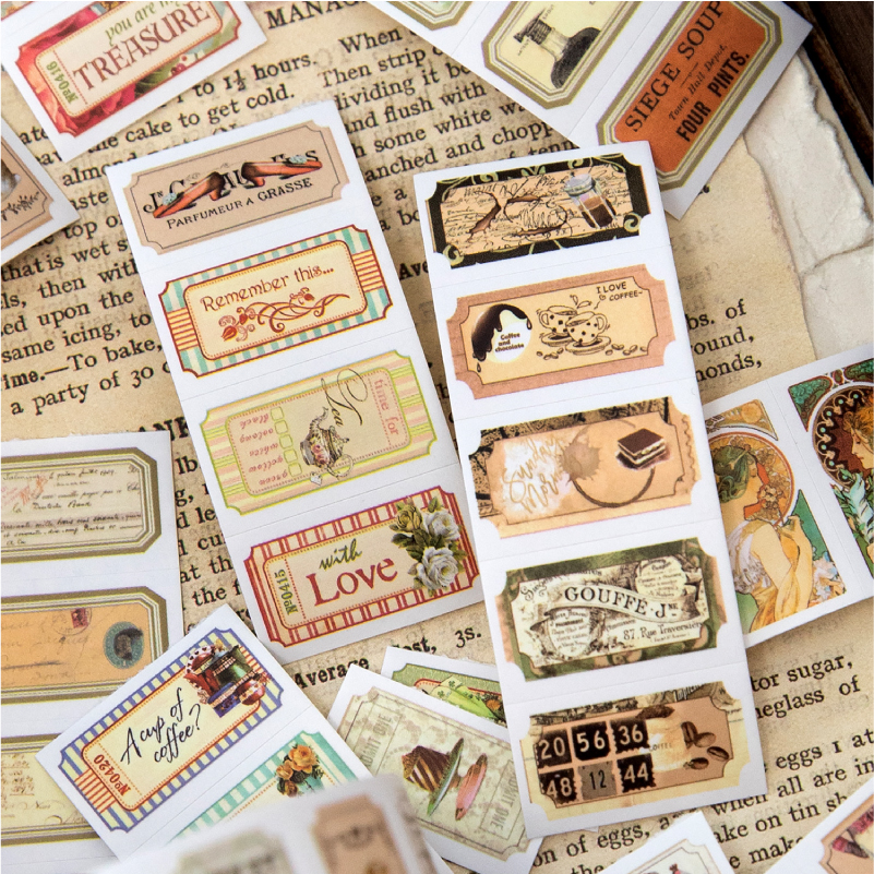 25mm*2m Vintage Letter Washi D - огляд і ціна Label Printer Tape