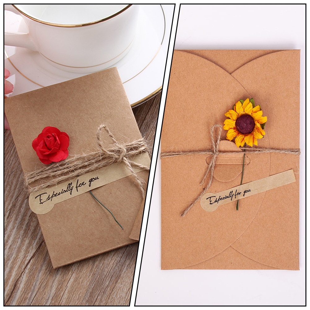 12Pcs Vintage Greeting Card Se - огляд і ціна Letter Envelope Kraft