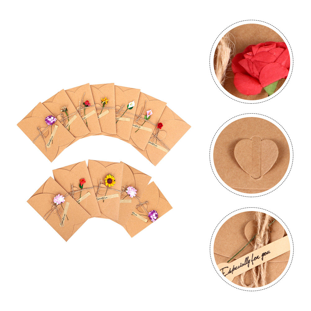 12Pcs Vintage Greeting Card Se - огляд і ціна Letter Envelope Kraft