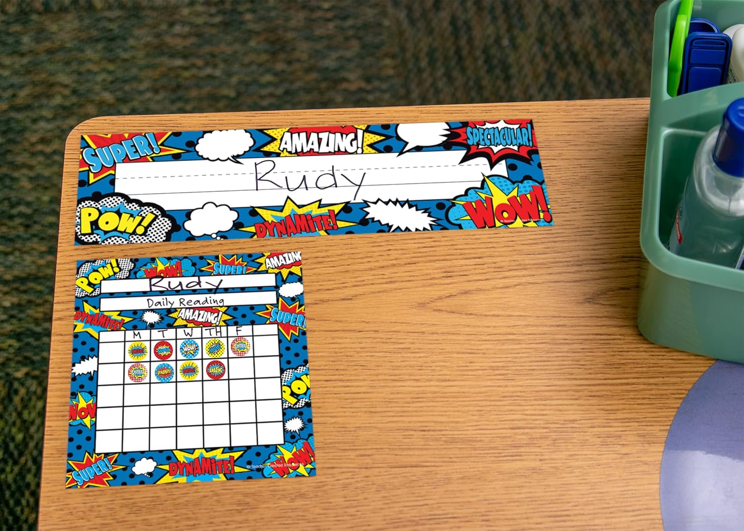 Superhero Flat Name Plates for - огляд і ціна Desk Name Plate