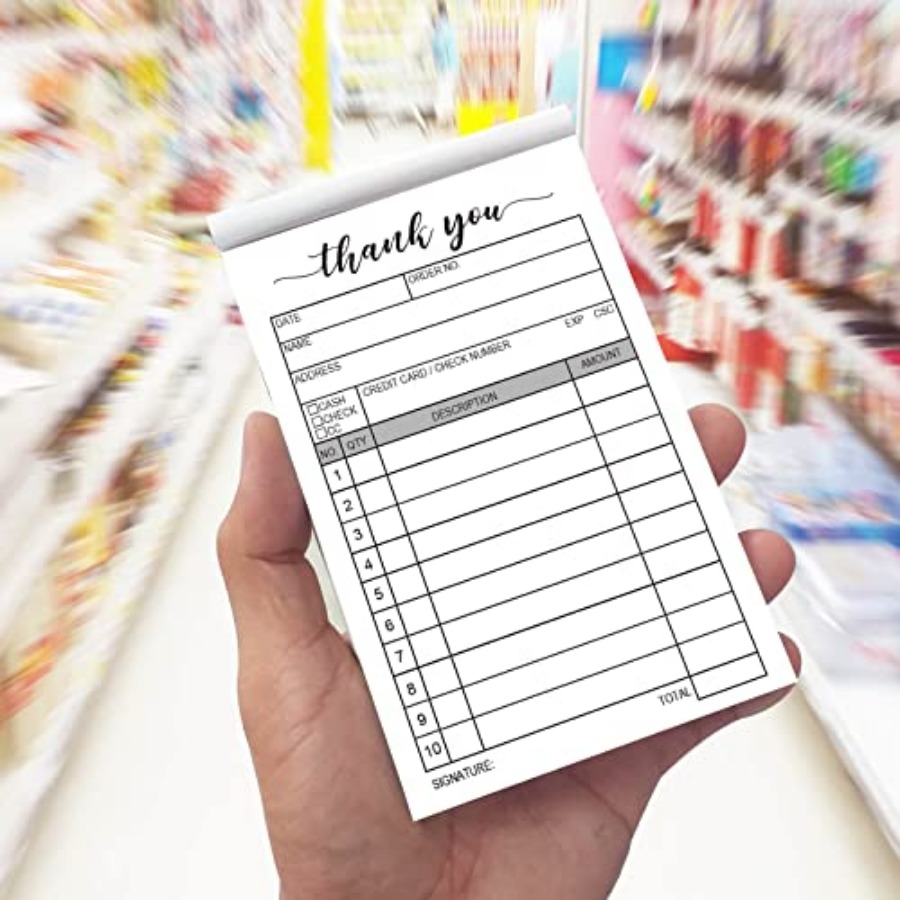 Thank You Receipt Book 2 Packs - огляд і ціна Carbon Copy Book