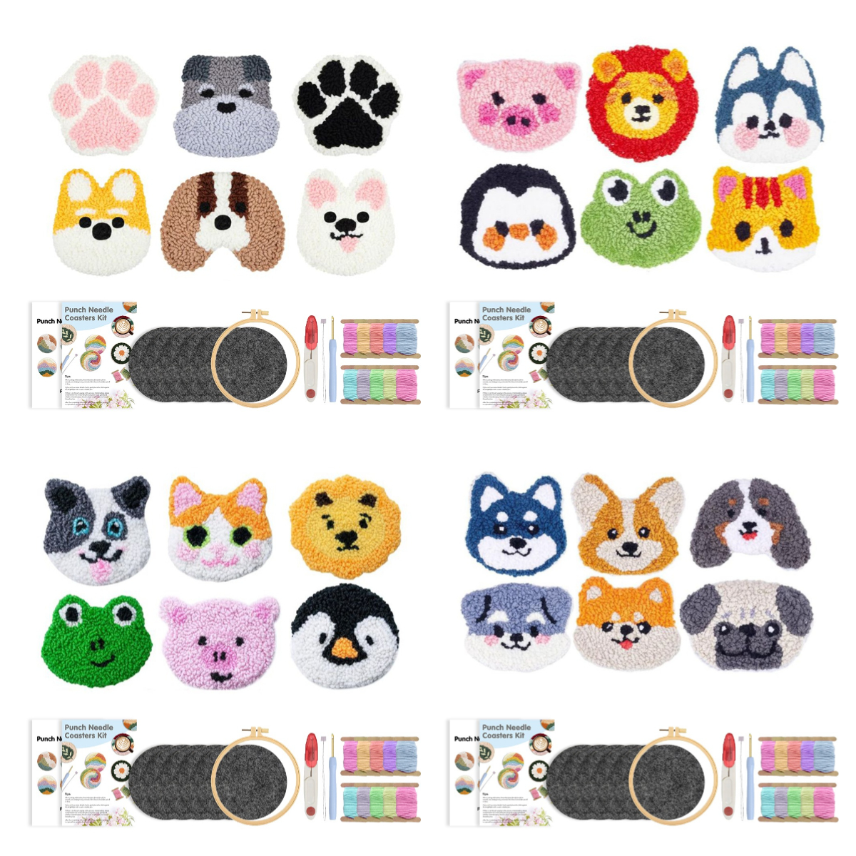 6pcs Punch Needle Embroidery K - огляд і ціна Graph Paper Pad