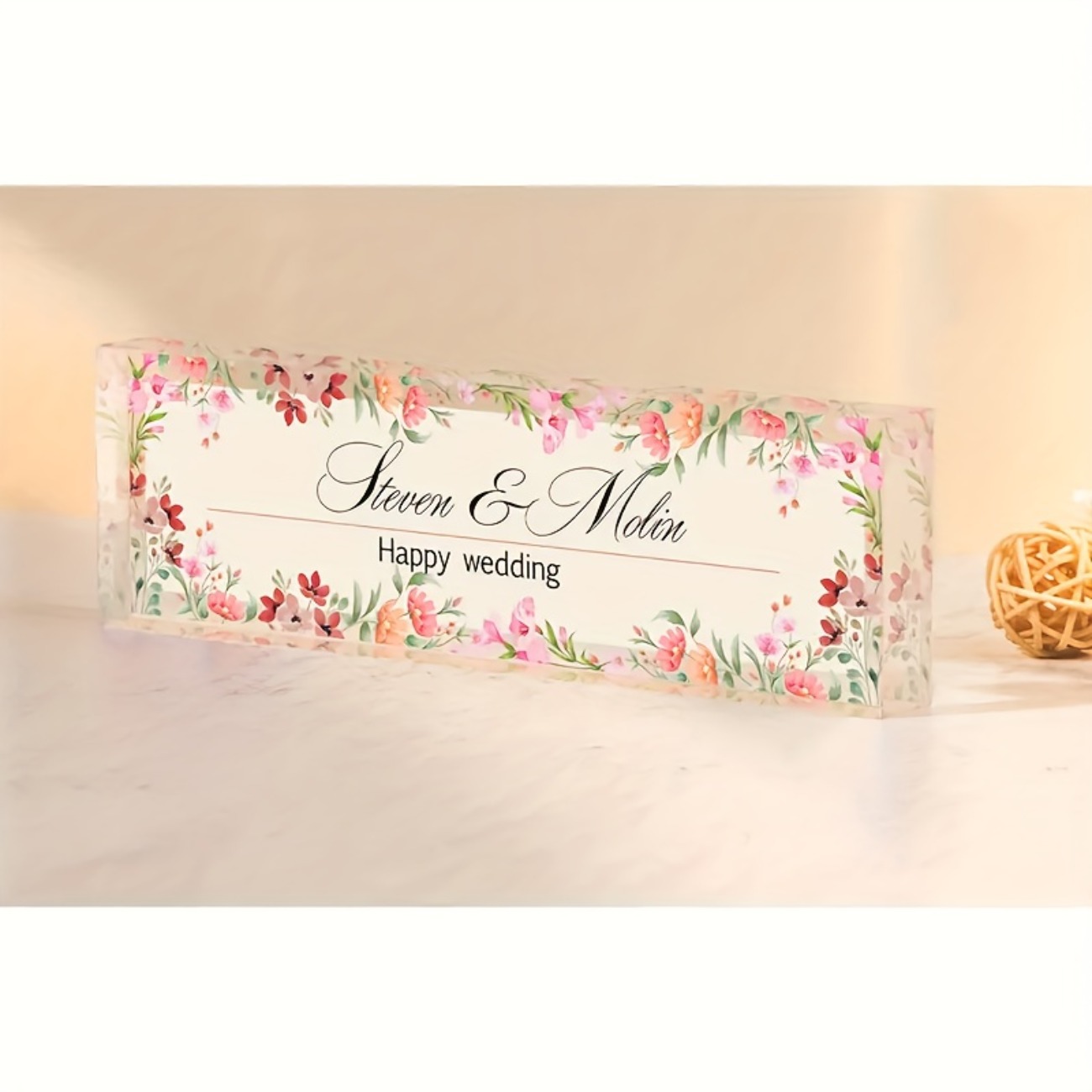 Personalized Acrylic Desk Name - огляд і ціна Desk Name Plate