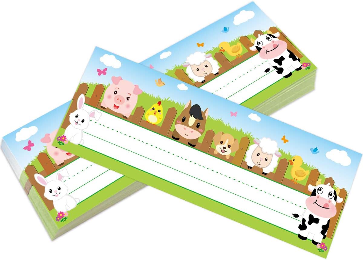36 Pack Farm Animal Name Plate - огляд і ціна Desk Name Plate