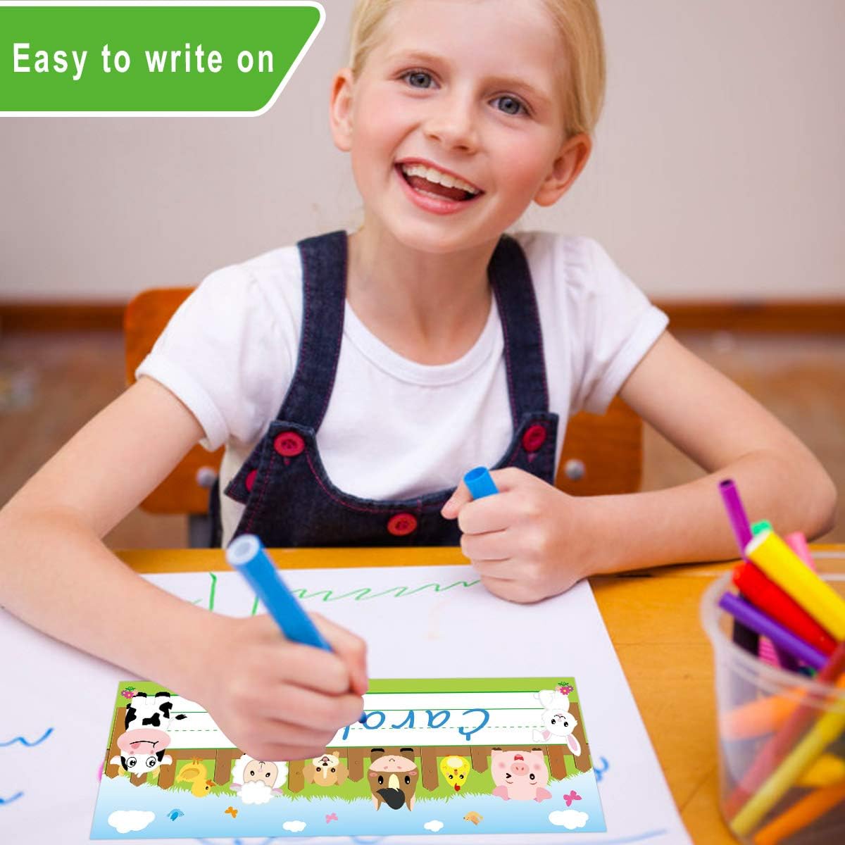 36 Pack Farm Animal Name Plate - огляд і ціна Desk Name Plate
