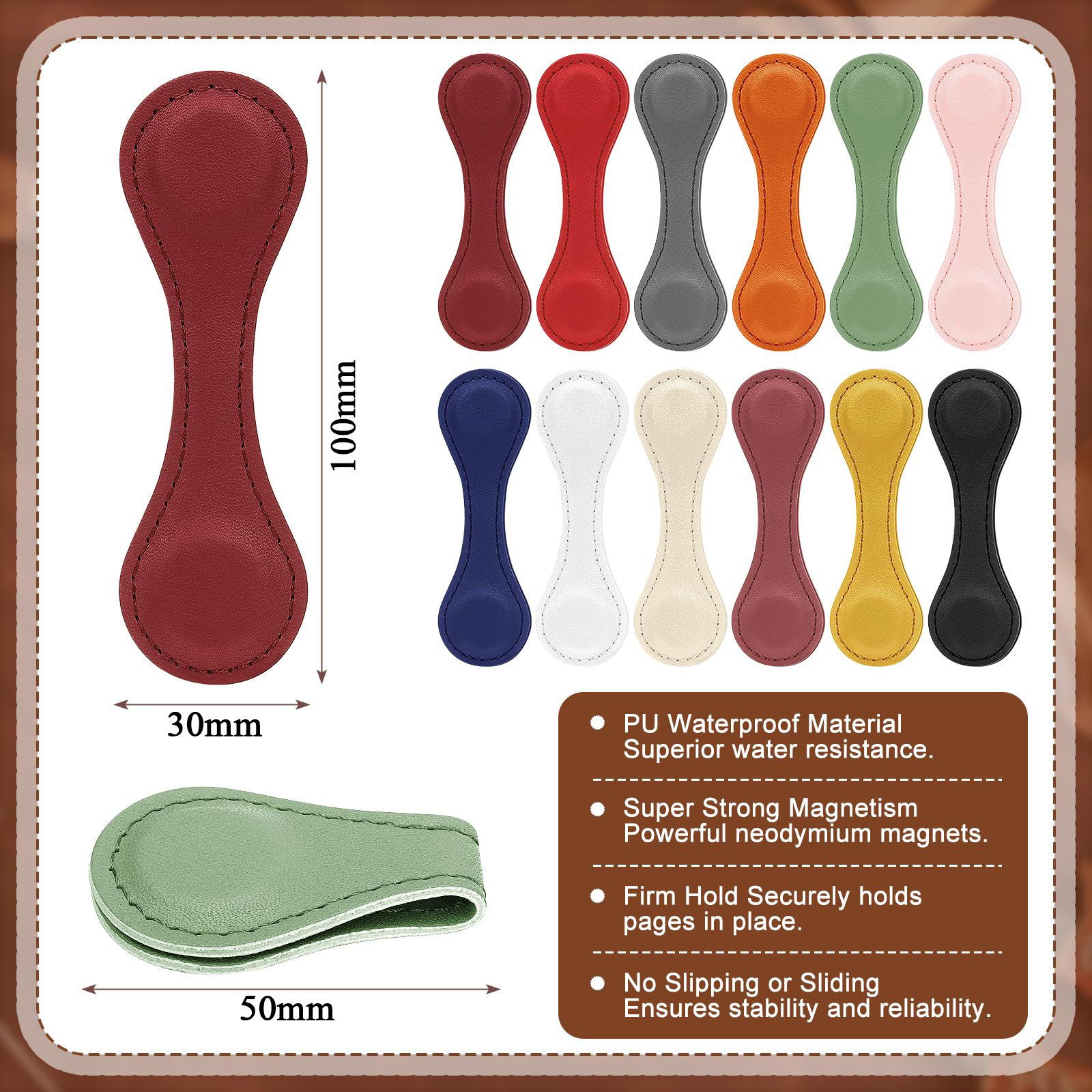 5pcs Magnetic Clip Sleeve Magn - огляд і ціна Bookmark Magnetic Clip