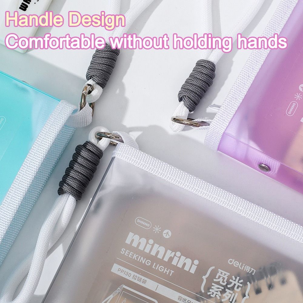 Portable Transparent A4 Zipper - огляд і ціна Is Stationery Office Supply