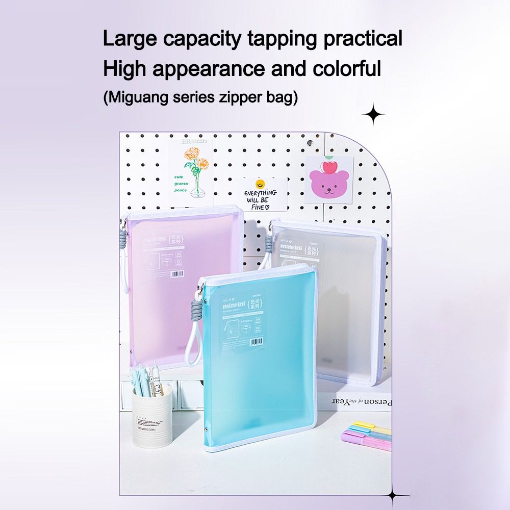 Portable Transparent A4 Zipper - огляд і ціна Is Stationery Office Supply