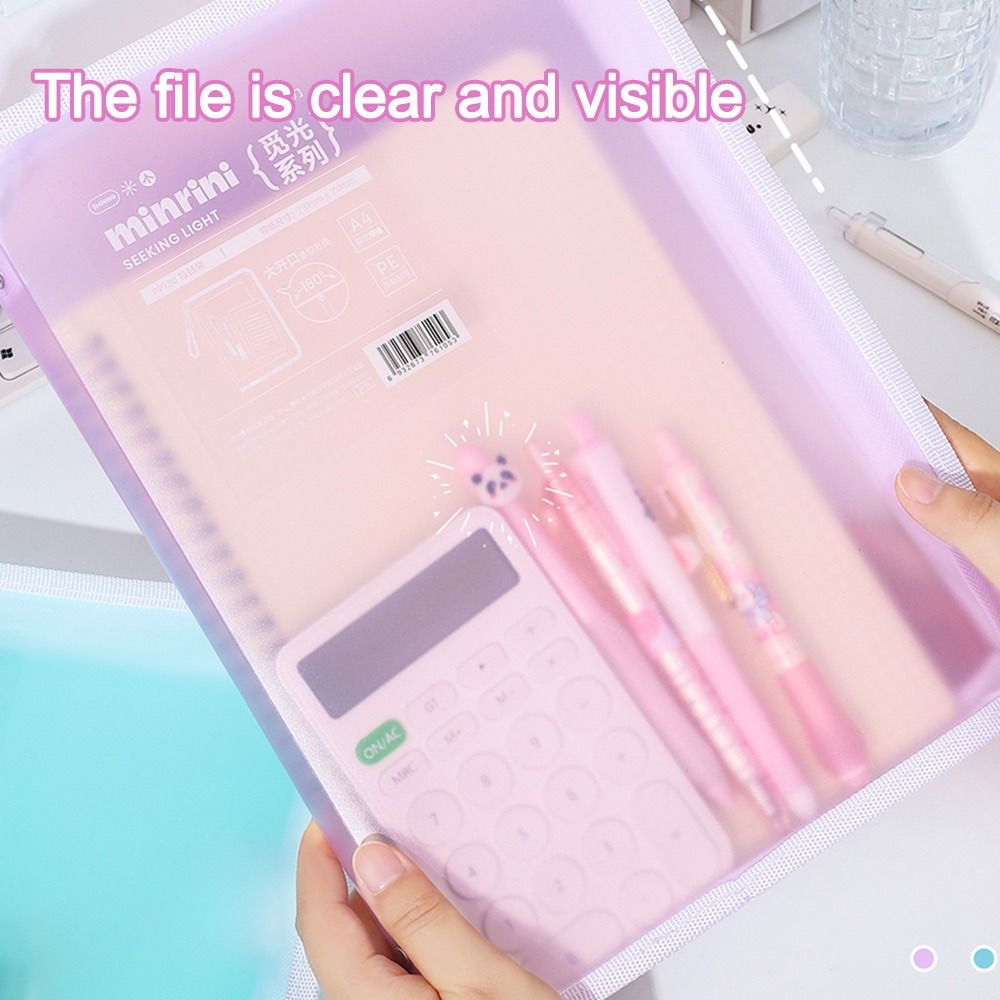 Portable Transparent A4 Zipper - огляд і ціна Is Stationery Office Supply