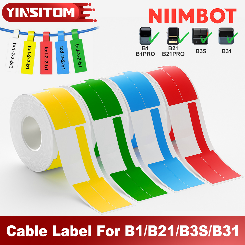 Niimbot Color Cable Label Wate - огляд і ціна Label Printer Tape