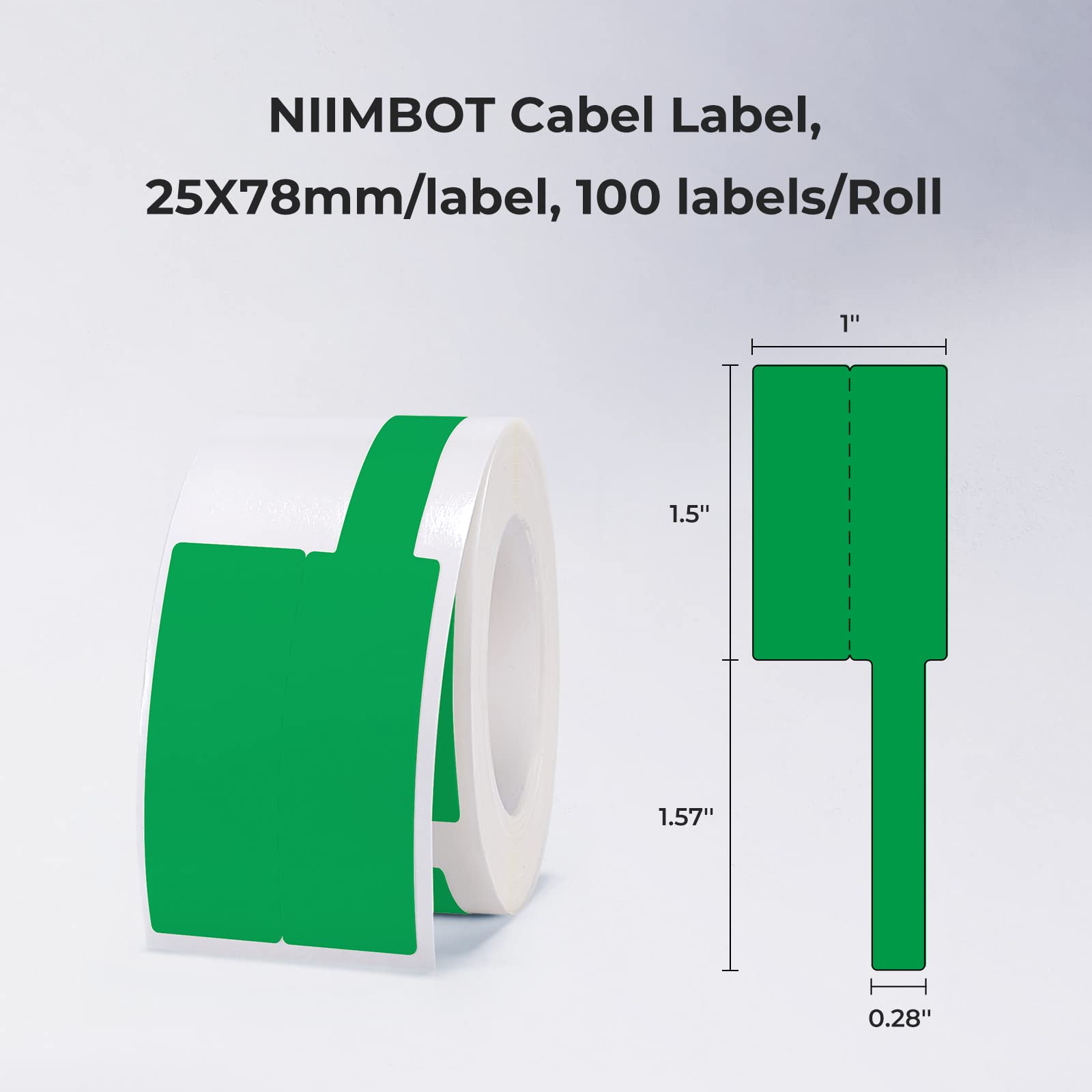 Niimbot Color Cable Label Wate - огляд і ціна Label Printer Tape