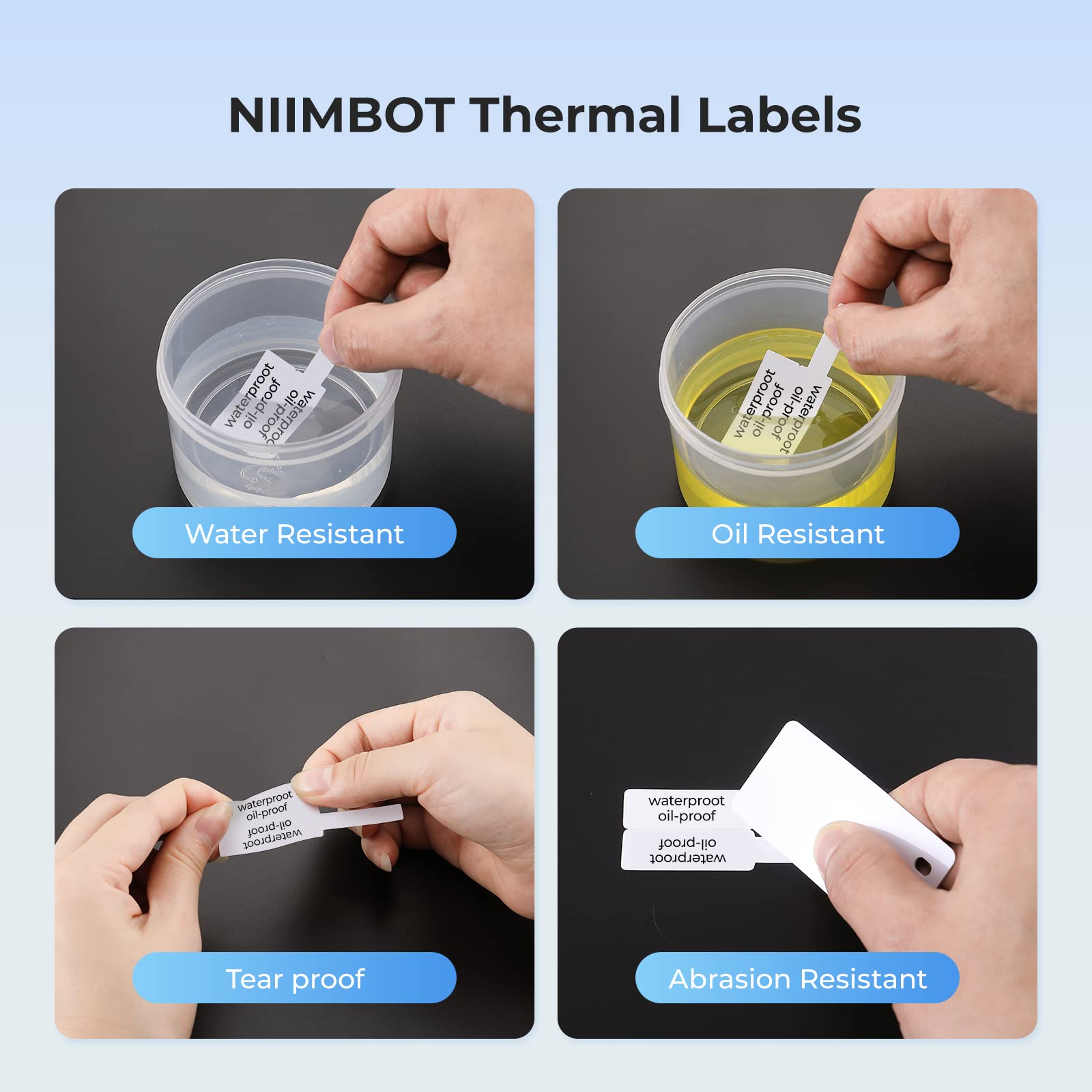 Niimbot Color Cable Label Wate - огляд і ціна Label Printer Tape