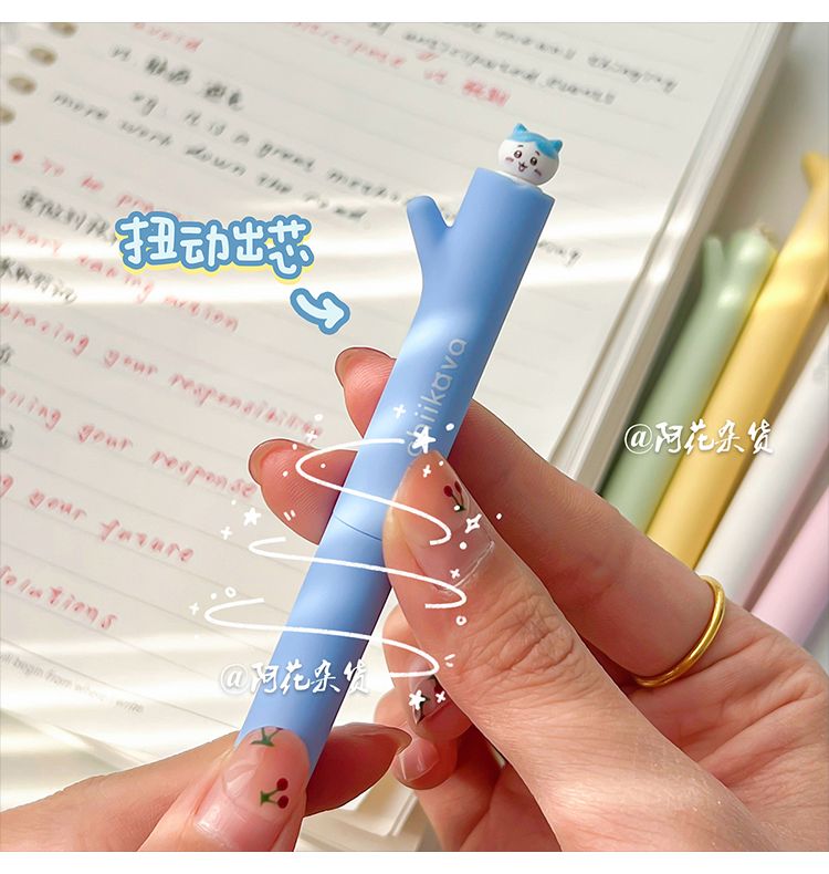 Kawaii Chiikawa Gel Pen Rotati - огляд і ціна Office Supply Office Stationery Items