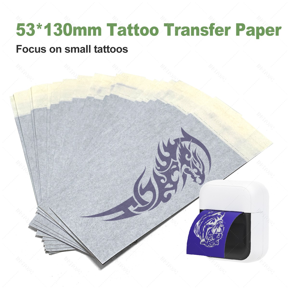 Mini Tattoo Paper Carbon 53mm  - огляд і ціна Carbon Copy Book