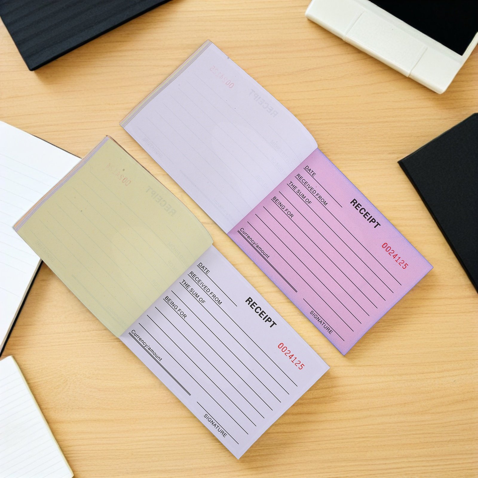 2pcs Invoice Book Business Rec - огляд і ціна Carbon Copy Book
