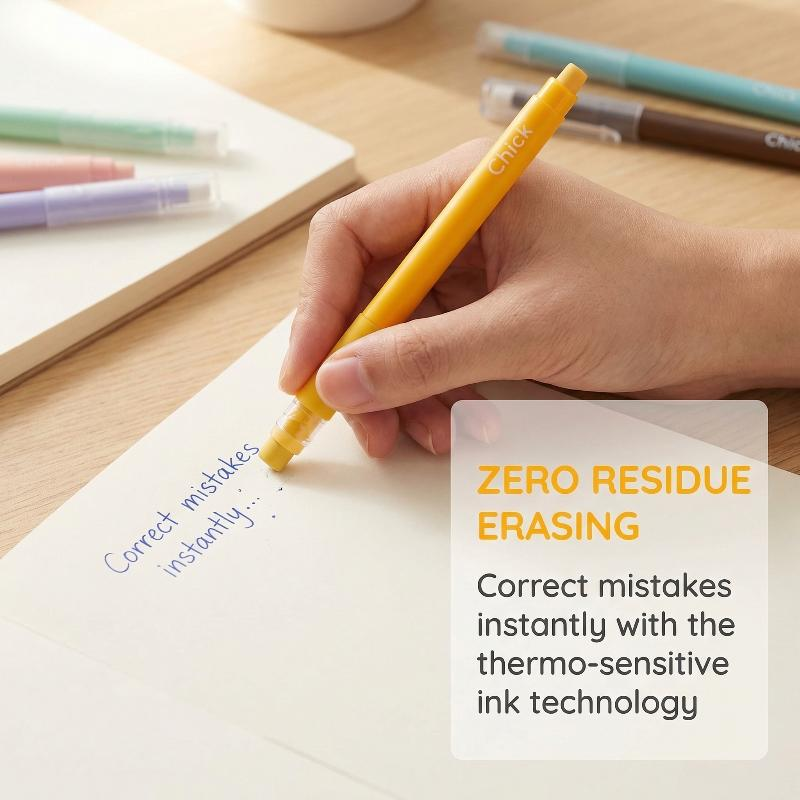 Erasable Gel Ink Pens Set of 8 - огляд і ціна Gel Ink Pen Set