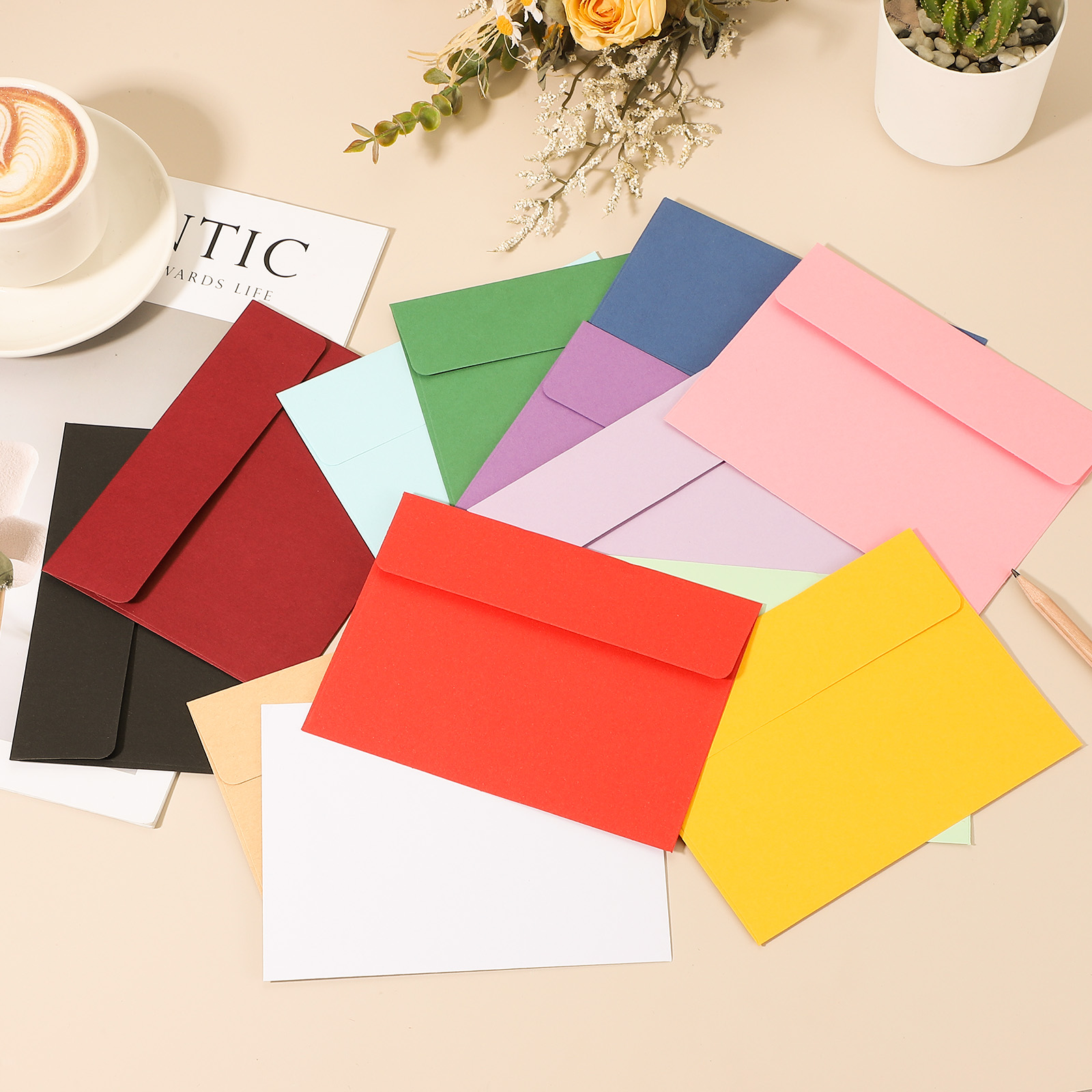 24Pcs A2 Envelopes Self Seal 1 - огляд і ціна Letter Envelope Kraft