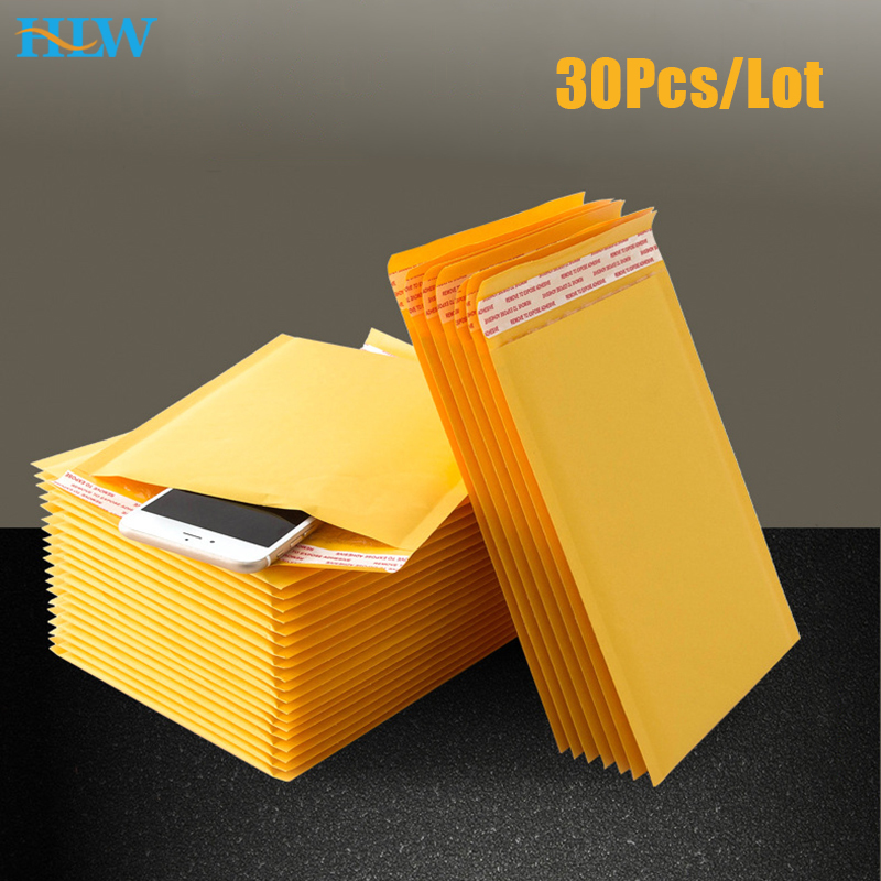 30PCS/Lot Kraft Paper Bubble E - огляд і ціна Letter Envelope Kraft
