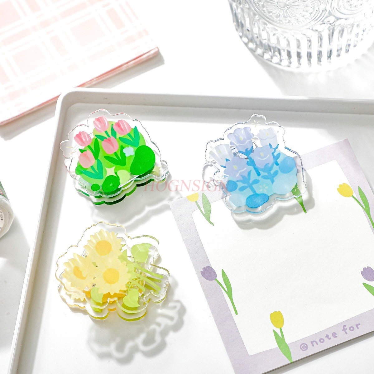 1pcs Afternoon Garden Acrylic  - огляд і ціна Is Stationery Office Supply