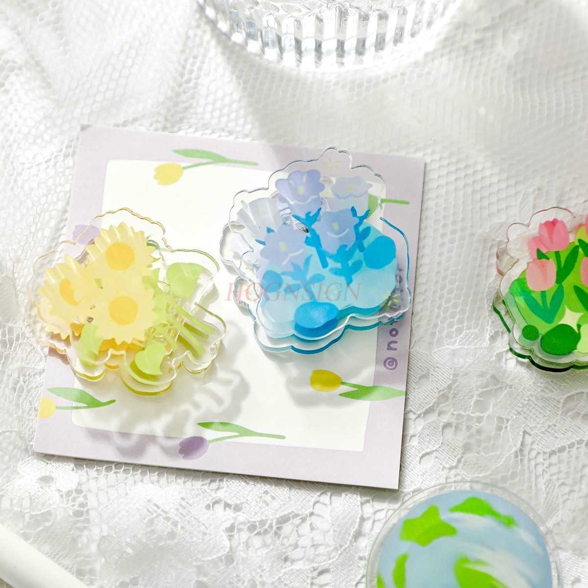 1pcs Afternoon Garden Acrylic  - огляд і ціна Is Stationery Office Supply