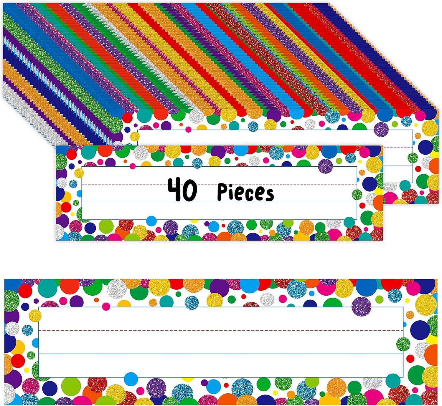 40 Pcs Desk Nameplates with Do - огляд і ціна Desk Name Plate