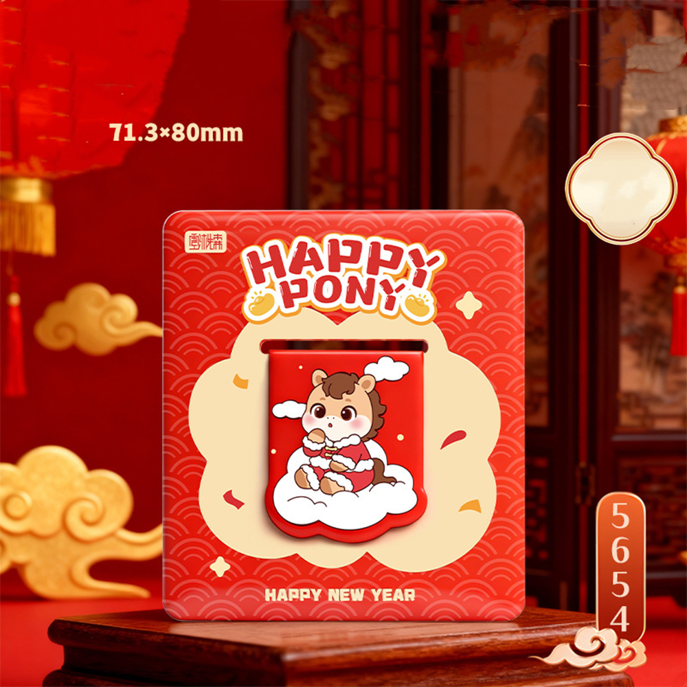 2026 New Year's Pony Creative  - огляд і ціна Bookmark Magnetic Clip