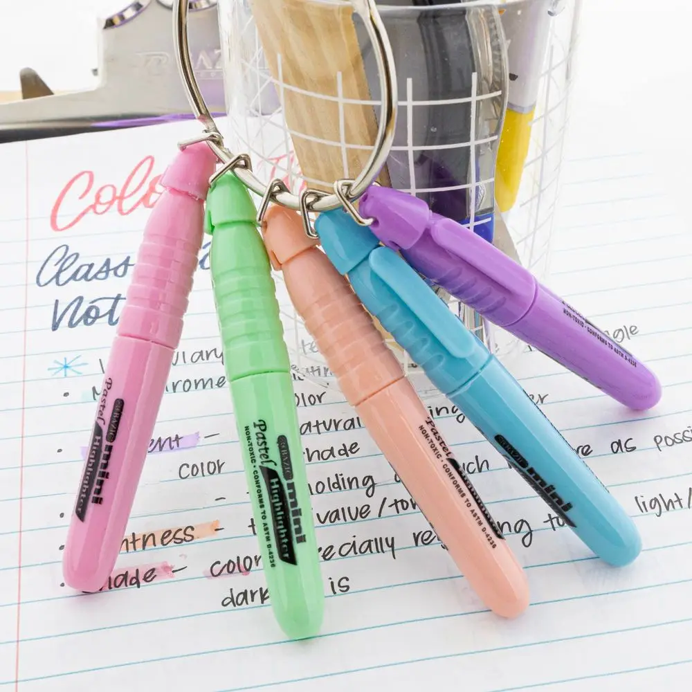 Mini Highlighter Pastel Color  - огляд і ціна Highlighter Set Pastel