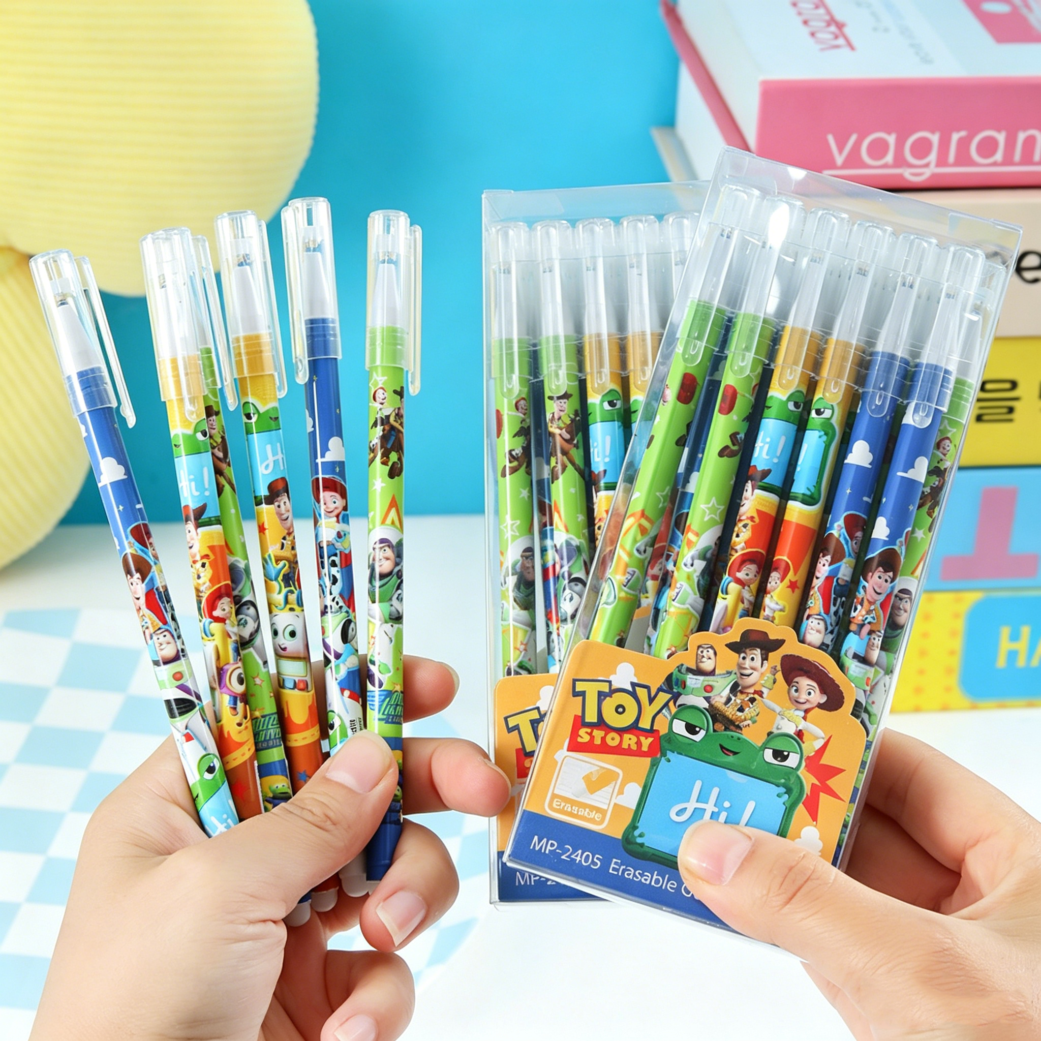 New 6/24pcs Toy Story Magic Er - огляд і ціна Office Supply Office Stationery Items