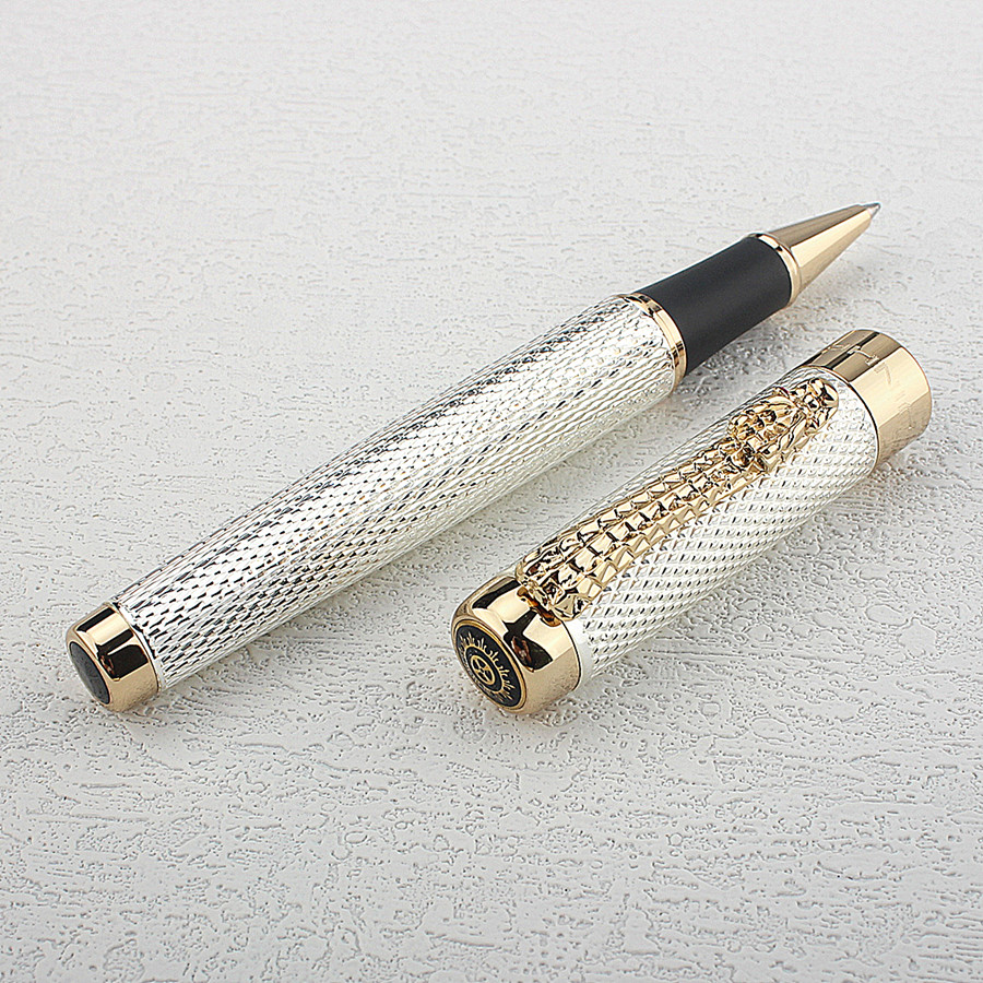 Jinhao 1200 Gold/Silver Metal  - огляд і ціна Stationery Supplies Business
