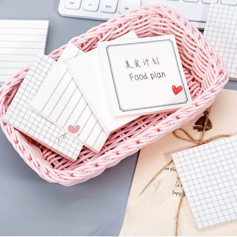 80Page /book Simple Sticky Not - огляд і ціна Graph Paper Pad