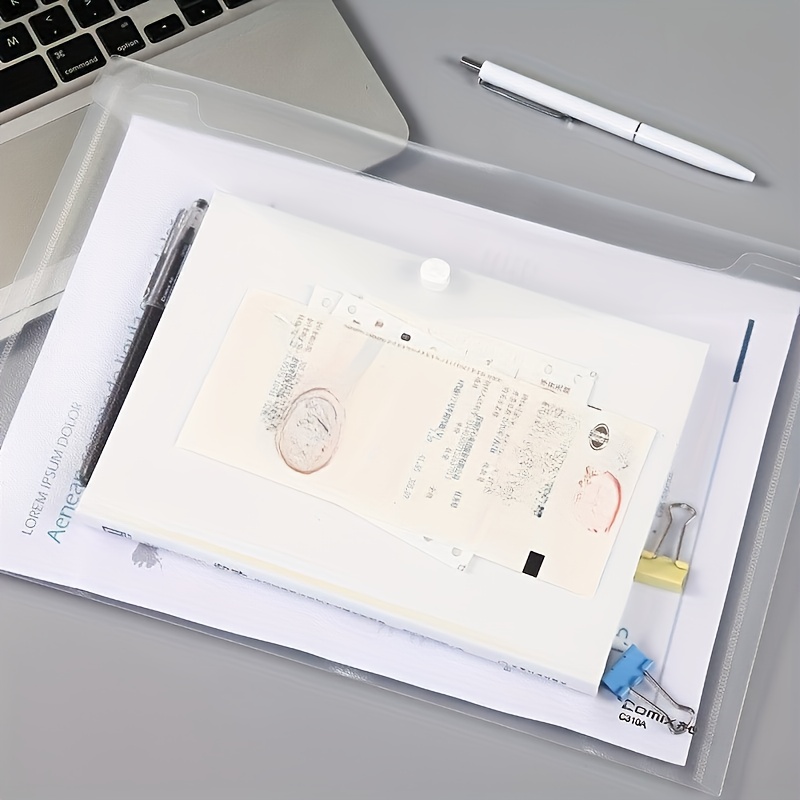 10pcs Transparent A4 Folders C - огляд і ціна Is Stationery Office Supply