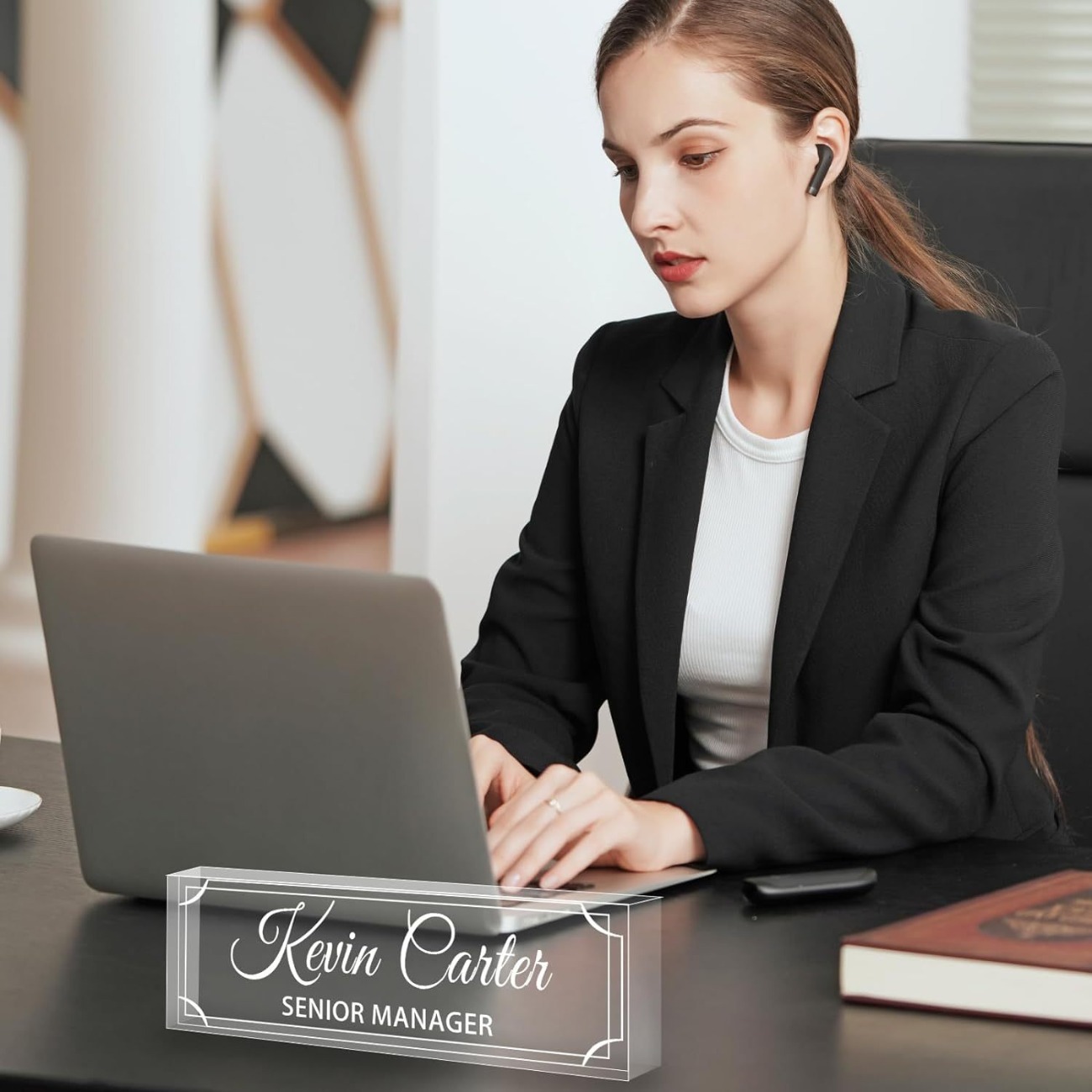 Personalized Acrylic Desk Name - огляд і ціна Desk Name Plate