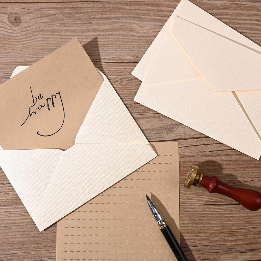 Stationery Set with Envelopes  - огляд і ціна Letter Envelope Kraft