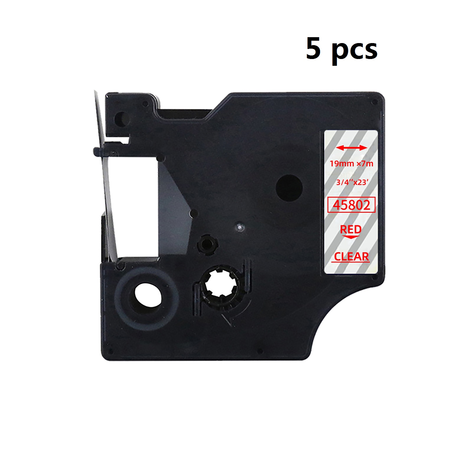 5 pcs Premium Quality Compatib - огляд і ціна Label Printer Tape