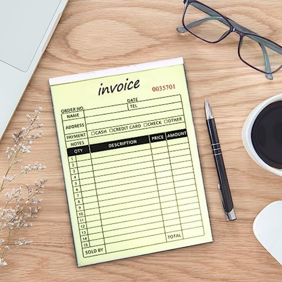 Invoice Receipt Book with Carb - огляд і ціна Carbon Copy Book