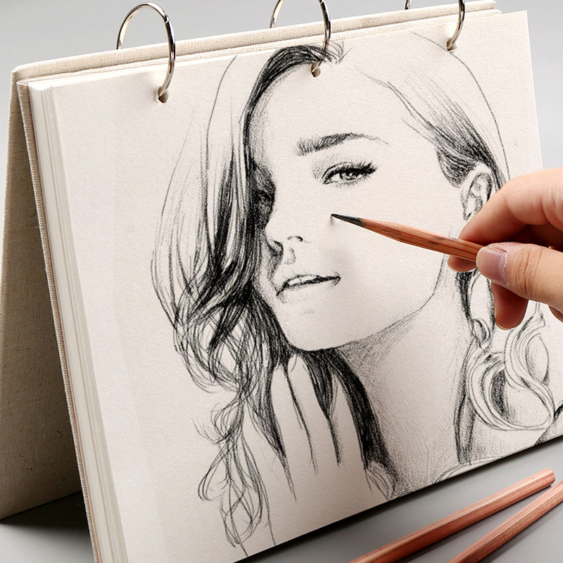 Ring-bound Loose-leaf 32K Thic - огляд і ціна Art Sketchbook Ring