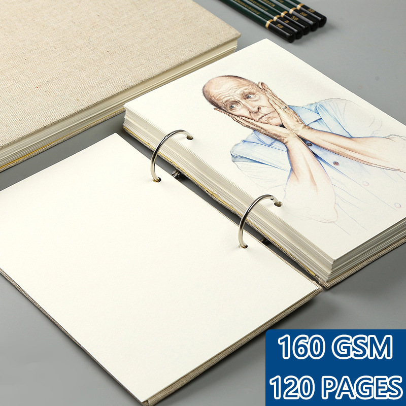 Ring-bound Loose-leaf 32K Thic - огляд і ціна Art Sketchbook Ring