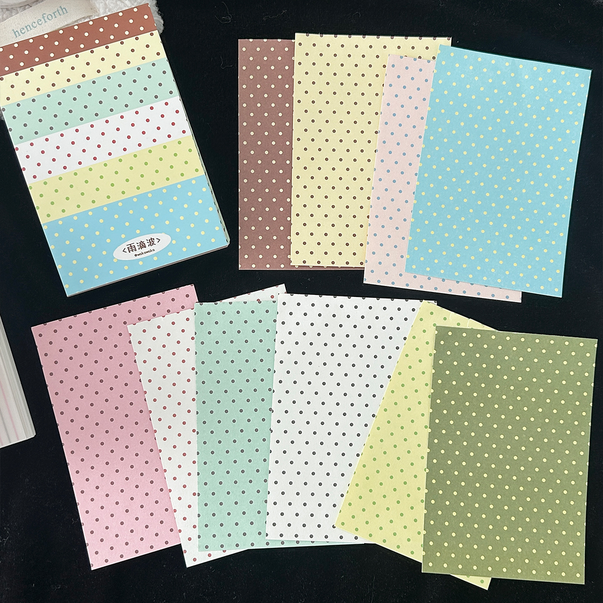 A7 Polka Dot Memo Pad Tearable - огляд і ціна Graph Paper Pad